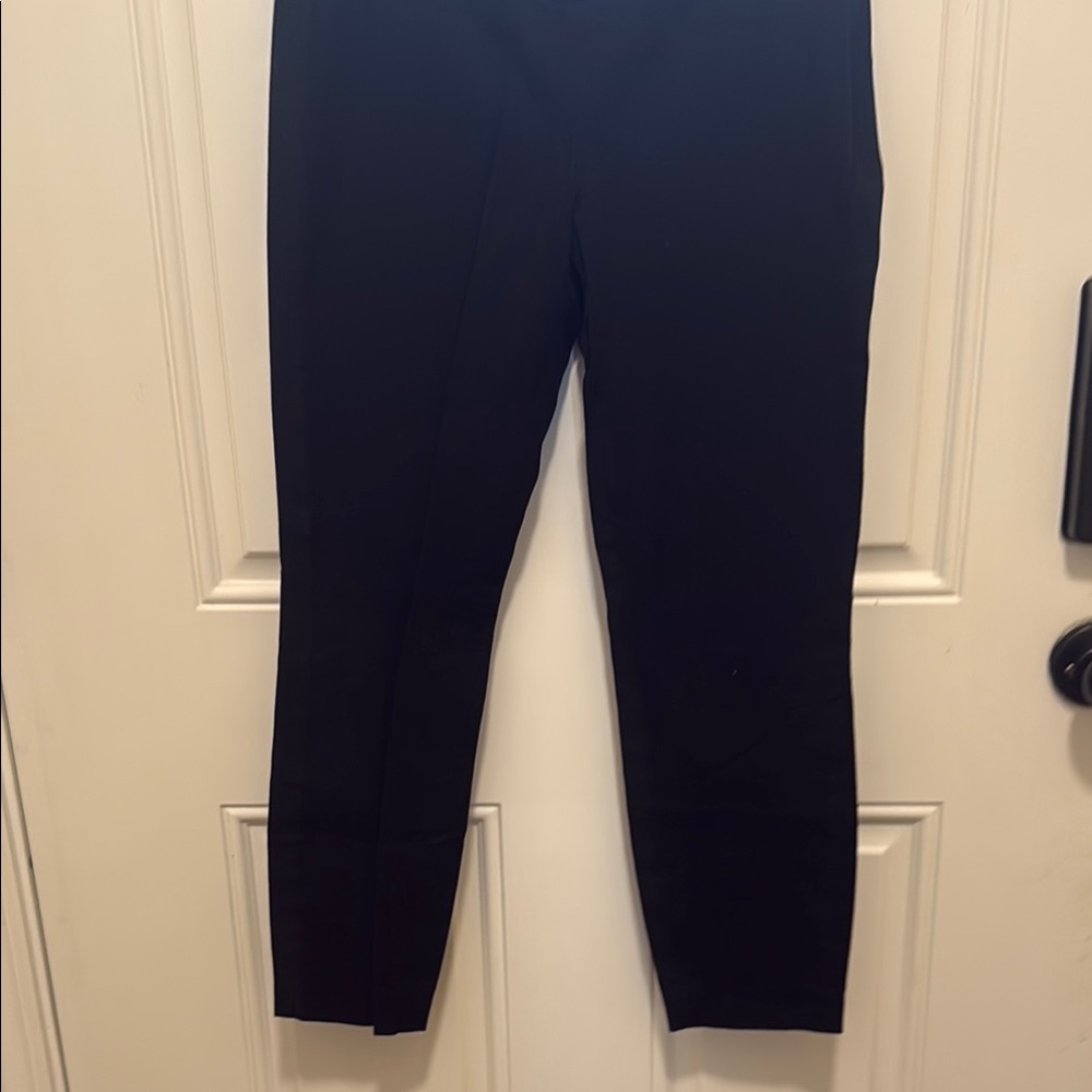 J.Crew Midnight Black Stretch Trousers